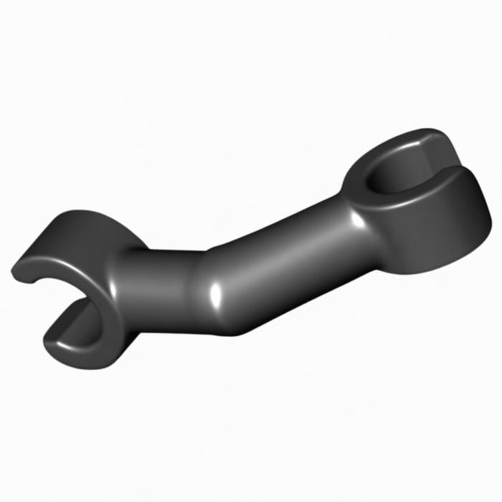 Скелетная рука изогнутая с клипсами 93061 Black