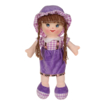 Кукла в платье с тесьмой "Love" № 2 16x41x13см. (Hand)