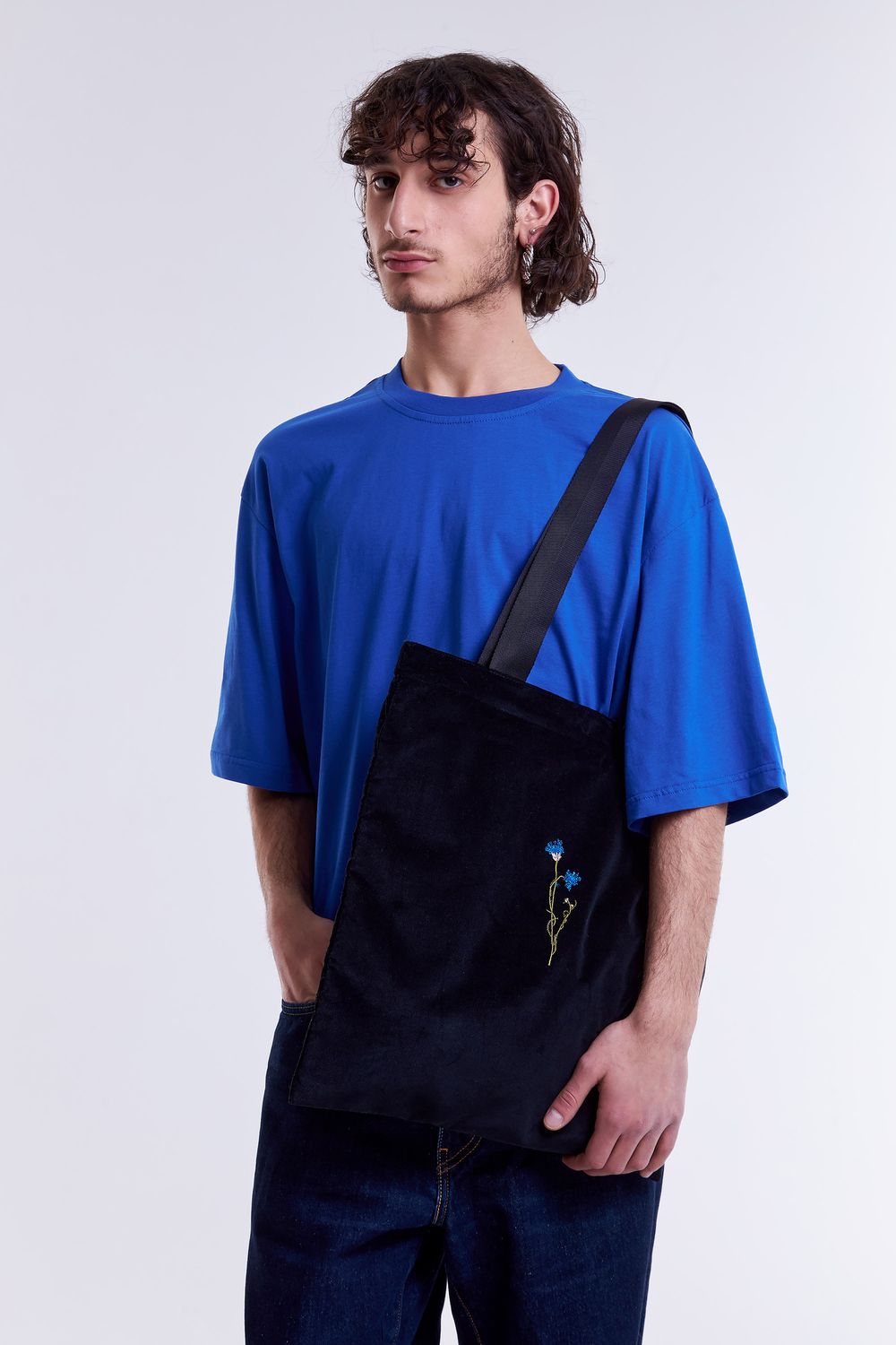 Шоппер Гербарий Василек черный