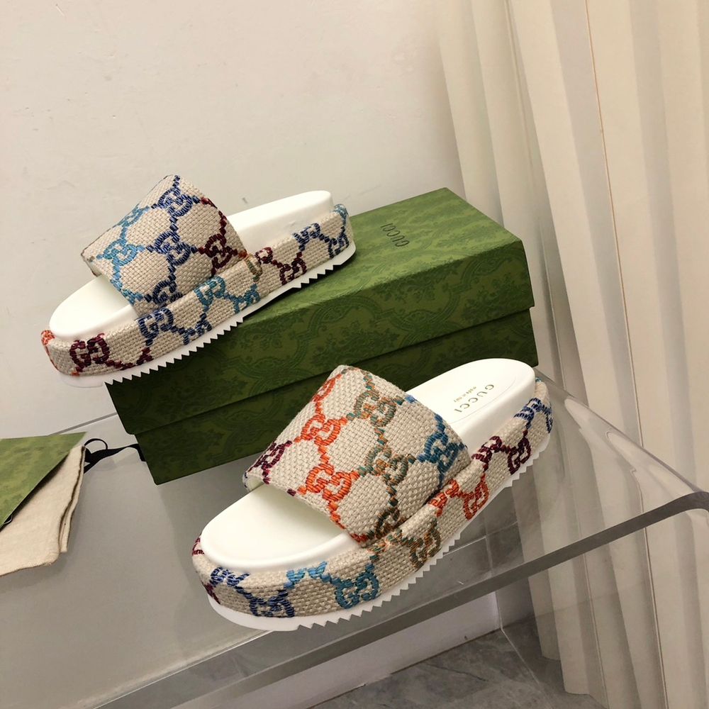 Gucci Platform Slide Sandal