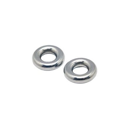 Бусина раундель 5 мм- отверстие 1,8 мм