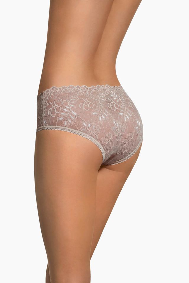 Кружевные трусики Claire бежевого цвета