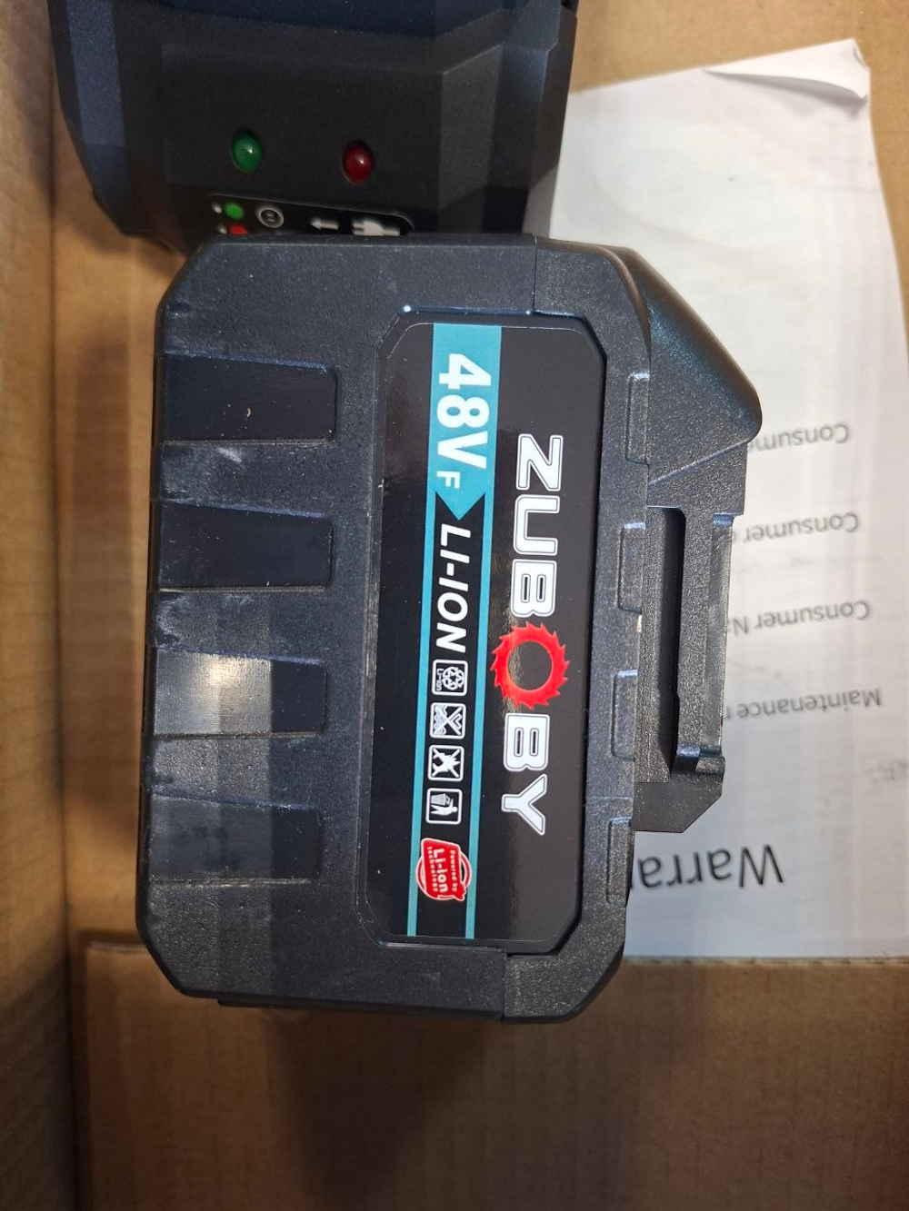 Триммер аккамуляторный ZUBOBY 48V