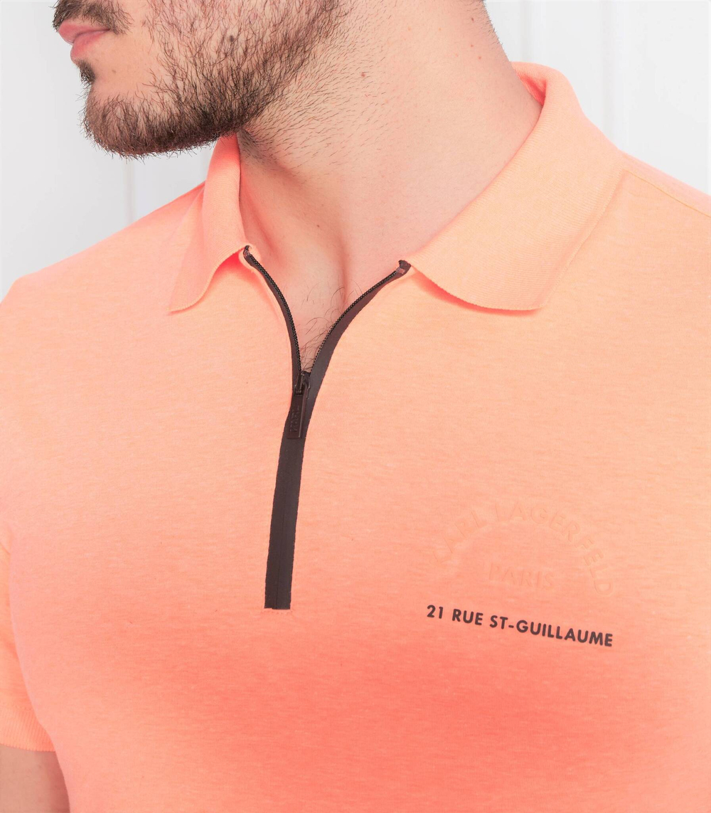 поло Karl Lagerfeld - оранжевый(745400 531233)