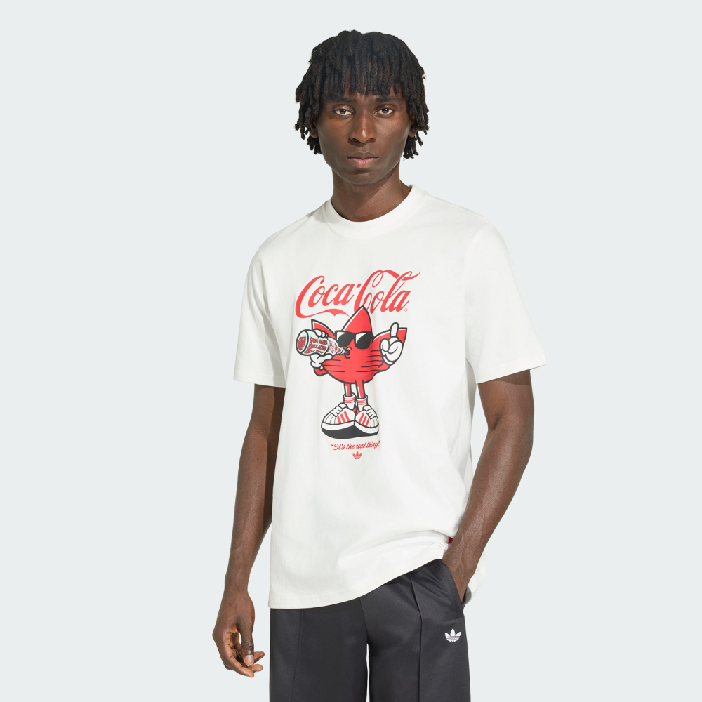 ADIDAS X COCA-COLA Футболка, белый