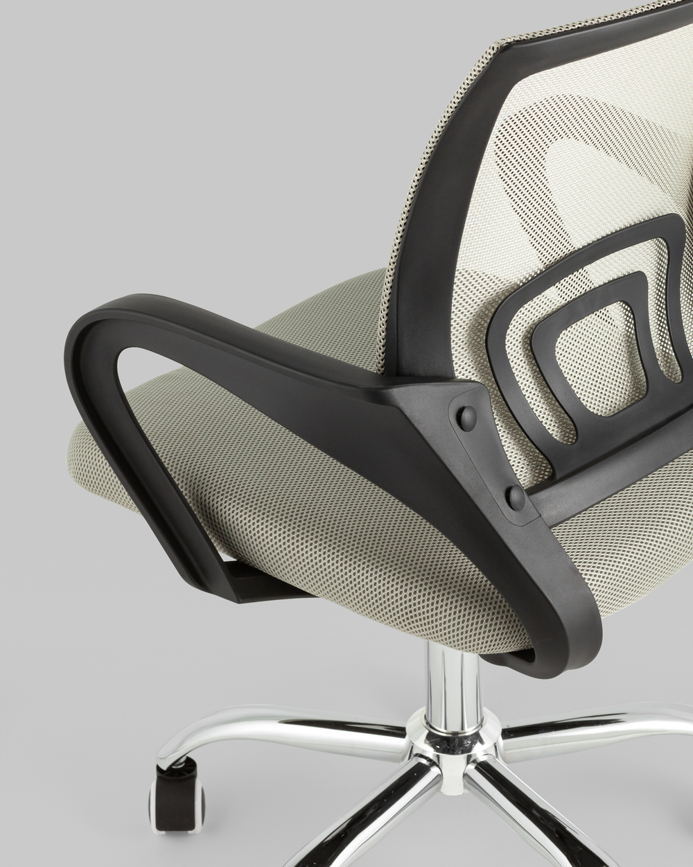 Кресло офисное TopChairs Simple New серый