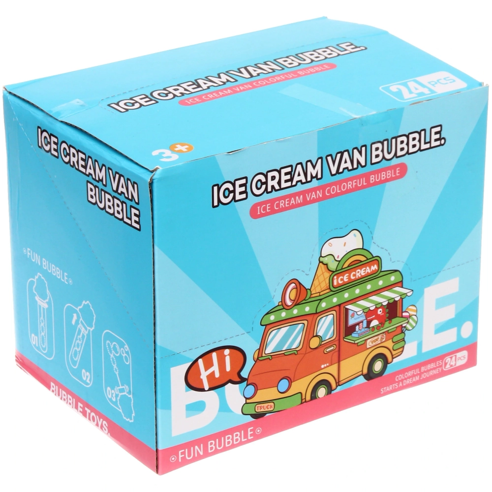 Мыльные пузыри «Веселый мороженщик» 14 см, 40 мл