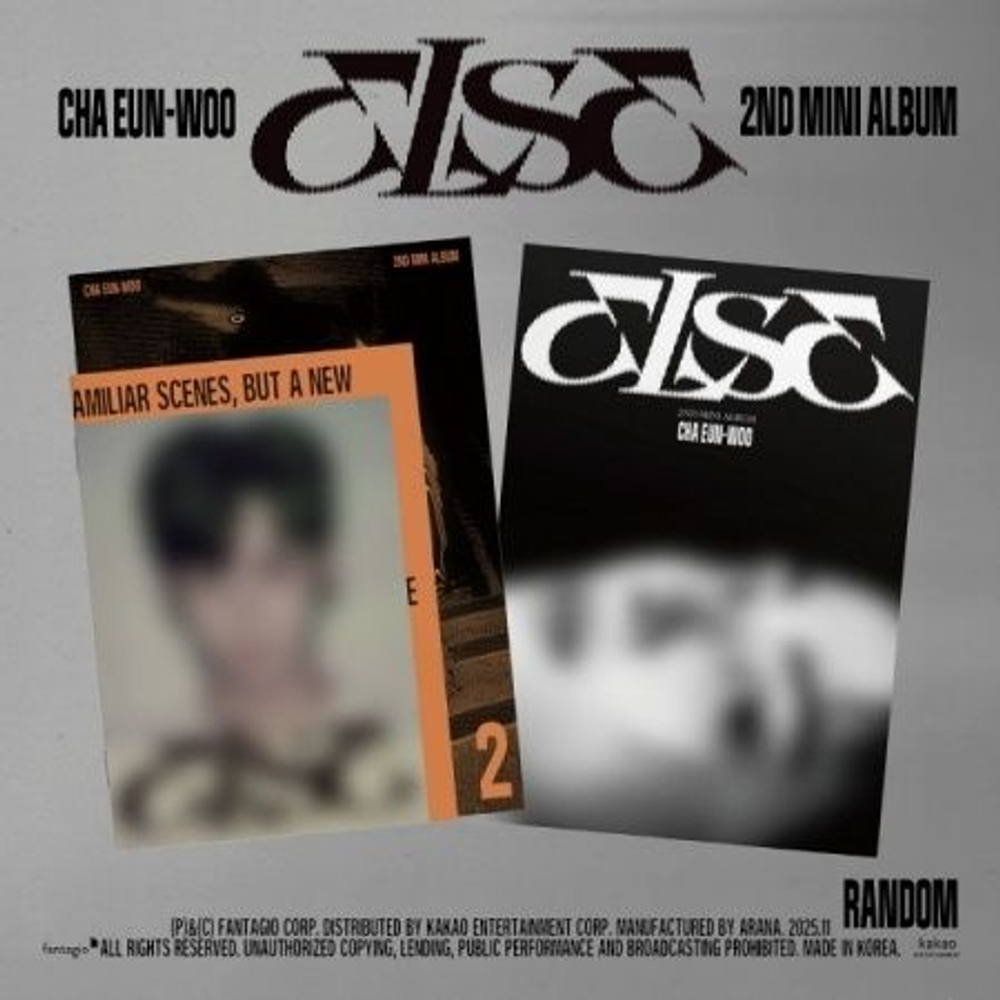 Альбом CHA EUN-WOO (ASTRO) - ELSE 2nd Mini Album 2 Version SET