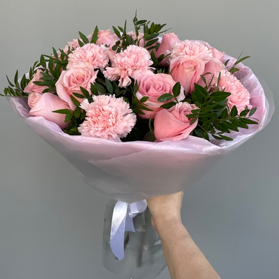 Букет Микс (Роза, Гвоздика)