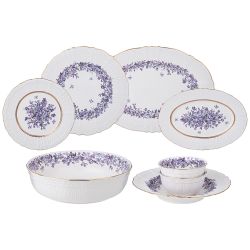 СТОЛОВЫЙ СЕРВИЗ LEFARD "LILAC" НА 6 ПЕР. 23 ПР. (КОР=1НАБ.)