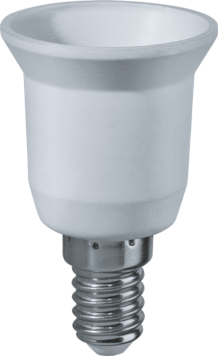 Патрон электрический Navigator 71 988 NLA-E14-E27 переходник с Е14 на Е27