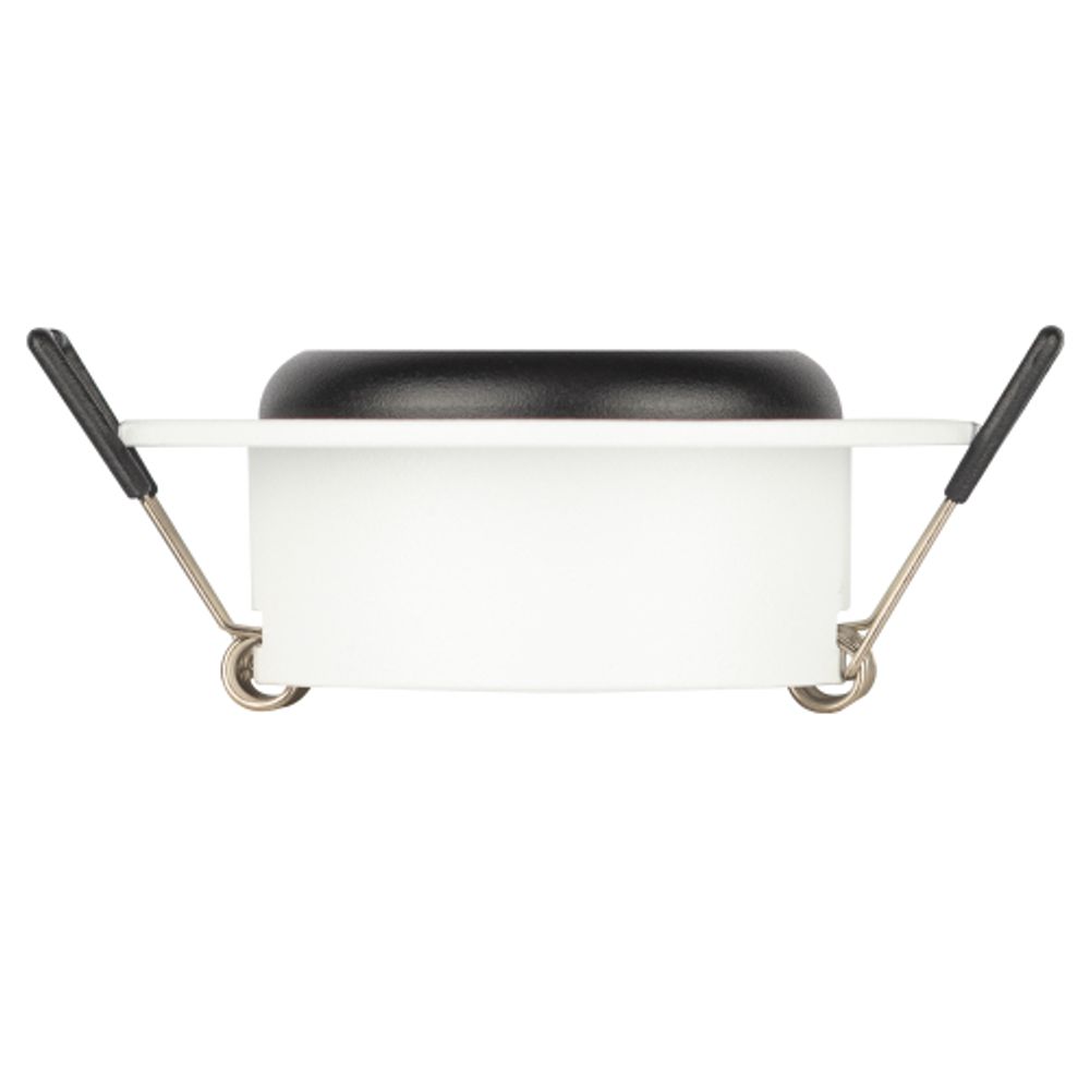 Светильник встраиваемый алюминиевый ЭРА KL109 WH/BK под лампу MR16 GU5.3 белый/черный матовый