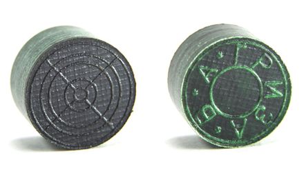 Наклейка для кия "Гриза 2" (H) зеленая 13,5 мм