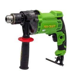Дрель электрическая ударная PS1350 PROCRAFT 1050 Вт, 0-2950 об/мин, 0-44800 уд/мин
