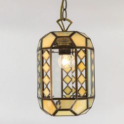 Citilux Фасет CL441111 Подвесной светильник витражный Бронза