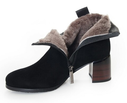 Полусапожки женские зимние