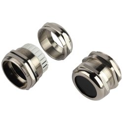 Кабельный ввод сальник ЭРА NO-224-263 латунный PGM 42 (d отв.54 мм / d провод.32-38 мм) IP68 (упаковка 2 штуки)