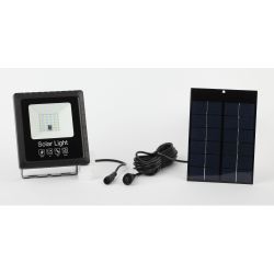 Прожектор ЭРА ERAPRO-20 светодиодный уличный на солнечных батареях с датчиком движения ПДУ 20W 350lm 5000K IP65