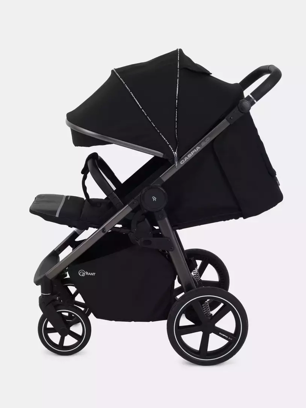 Коляска детская RANT "CASPIA 2.0" RA100 Black