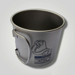 Кружка походная титановая NZ Ti Cup 350/300 ml TM-350FH/300FH (складные ручки)