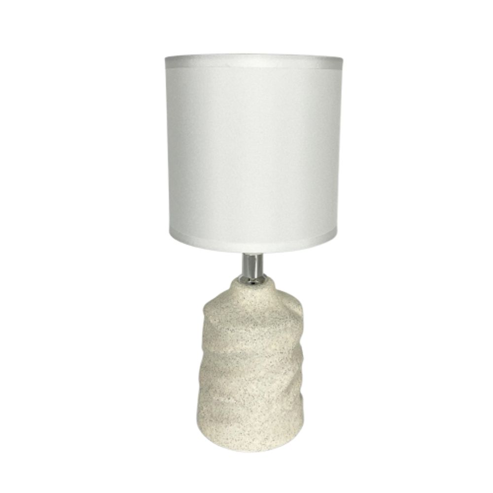 Настольная лампа Rivoli Marian 7549-502 1 х Е14 40 Вт керамика бежевая с абажуром | Rivoli