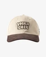Кепка Ymkashix Block Graffiti logo коричневая/бежевая