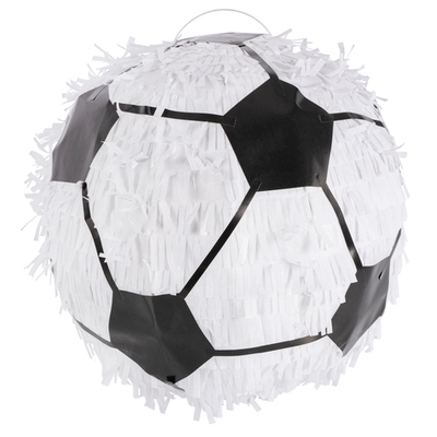 Пиньята Футбольный мяч, Черный/Белый, 30*30 см