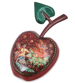 Народные промыслы ШК-15/11-G Шкатулка «Яблоко»