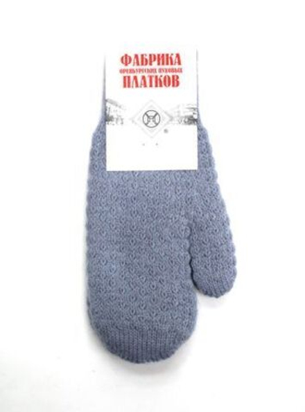 Детские варежки В002-03 серый