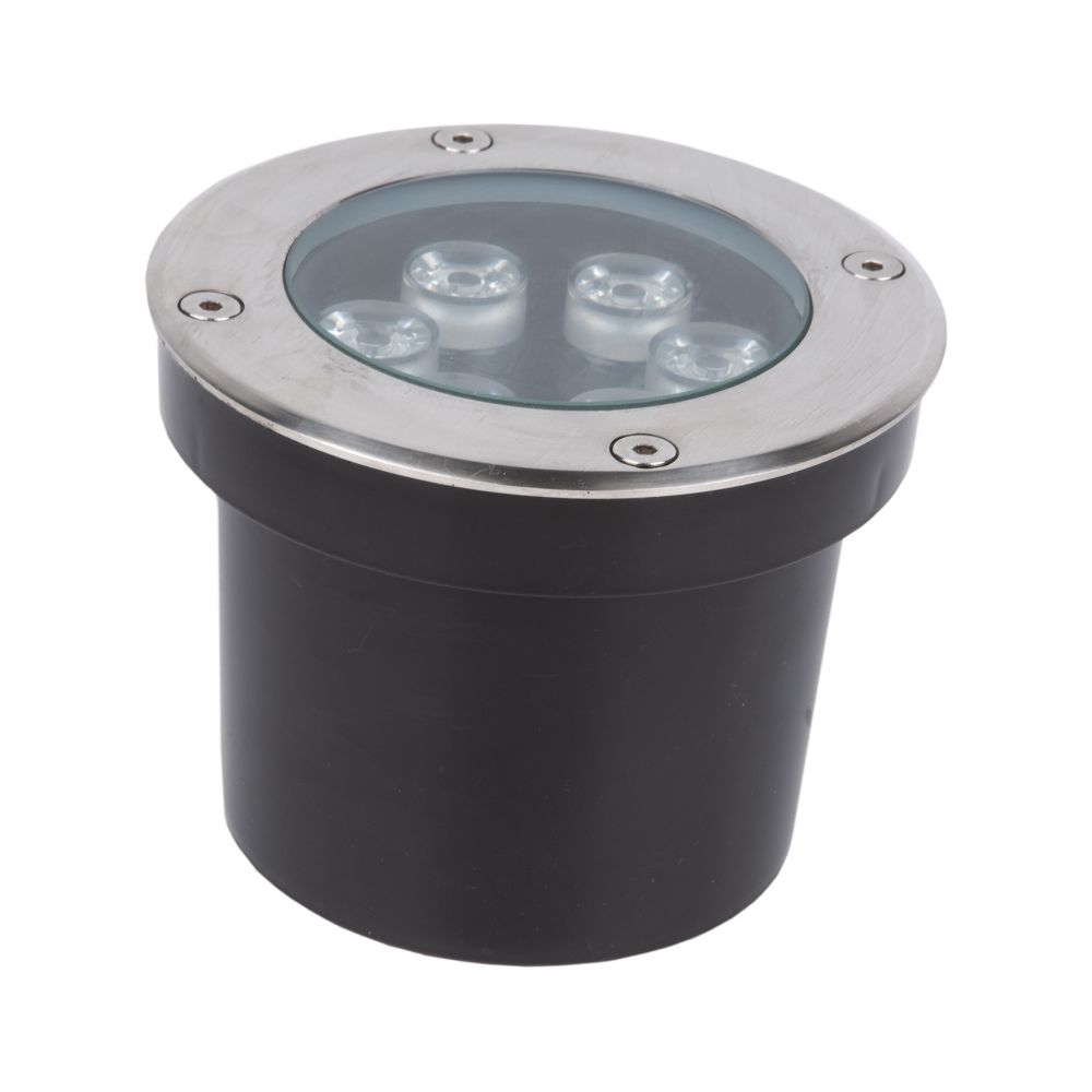 ULU-B11A-6W-GREEN IP67 GREY Светильник светодиодный уличный. Архитектурный встраиваемый. Зеленый свет. Корпус серый. TM Uniel.