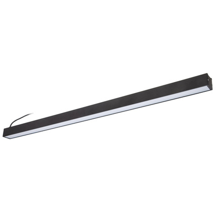 ULO-K10D 60W-5000K-L120 IP65 BLACK Светильник линейный светодиодный подвесной. Белый свет 5000К. 5600Лм. Алюминий. Цвет черный. TM Uniel