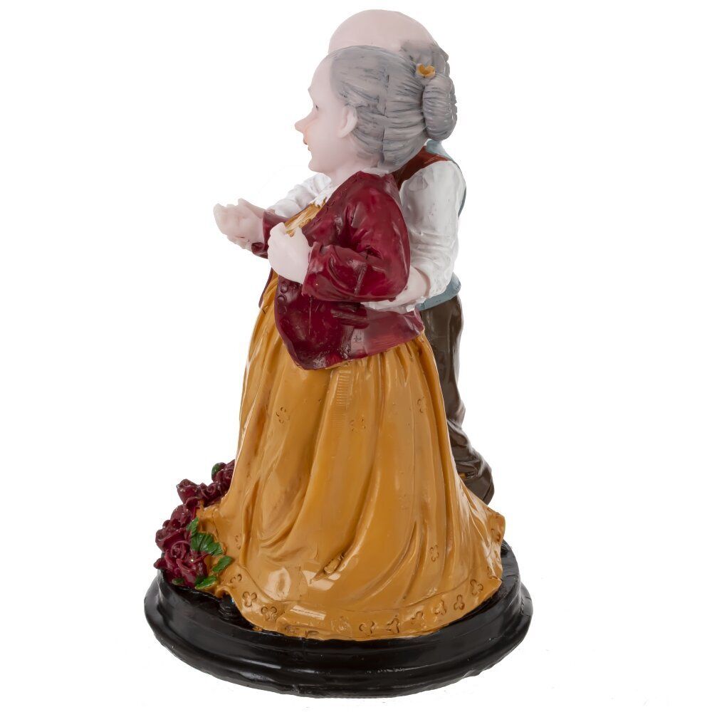 GAEM Фигурка декоративная "Бабушка с дедушкой", L9 W9 H14,5 см