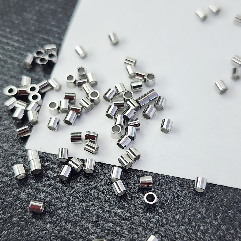Кримп 2мм, сталь 316, крепко держит, зажимная бусина для троса