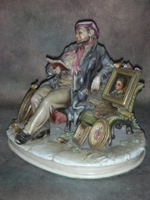 Статуэтка. Фарфор. Художник. Capodimonte. Италия