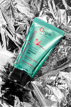 Интимный гель ORGIE Lube Tube Strawberry Mojito на водной основе, со вкусом клубничного мохито,50 мл