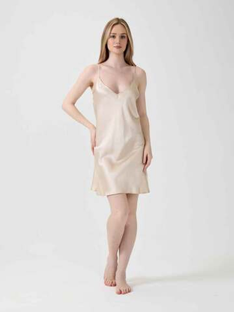 Ночная сорочка OnSilk Jacliene mini Карамель