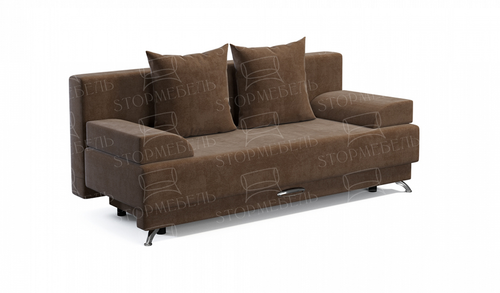 Хилтон-1 диван прямой кат. 500 ткань VIVA 7 Наполнитель: ППУ ST; Машинная стежка: да;