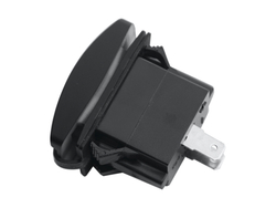 Розетка USB 3,1A  дизайн Переключатель, с крышкой