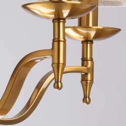 Люстра подвесная MW-Light "Вирджиния", 5 ламп E14, 200Вт, бронзовая