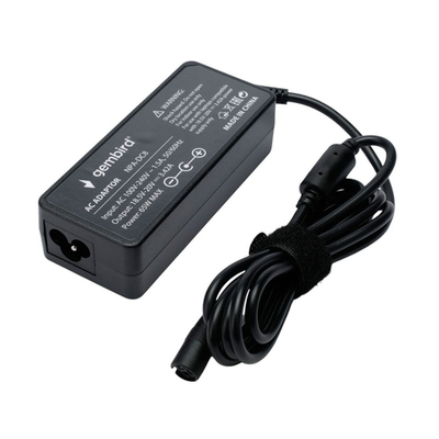 Адаптер питания Gembird Блок питания универсальный автоматический Gembird для ноутбуков 18,5В-20В, 65Вт, 10 штекеров (NPA-DC8)