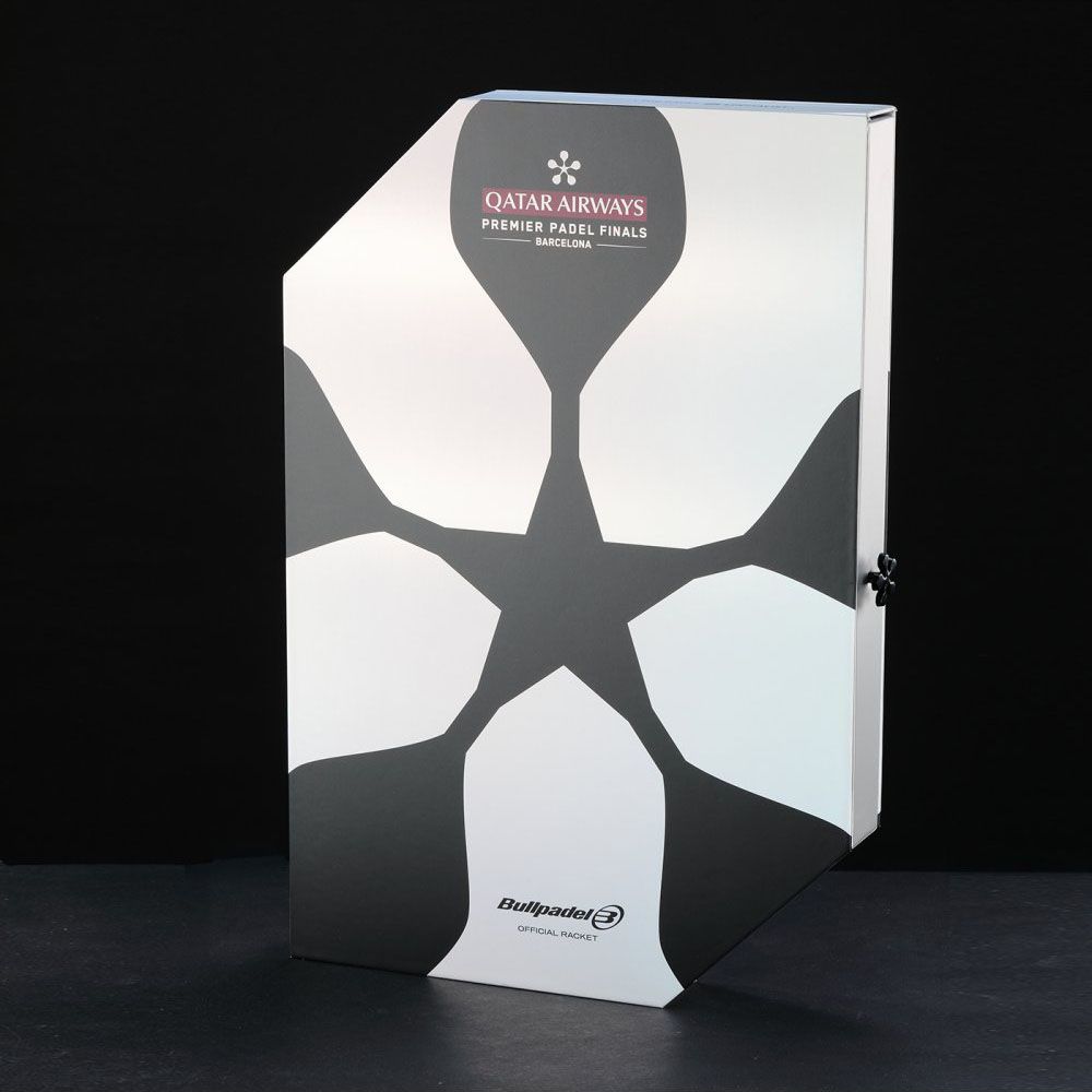 Ракетка для падела BULLPADEL Vertex 05 TF 25, 495197, для проф. и любителей, стекловолокно, черный