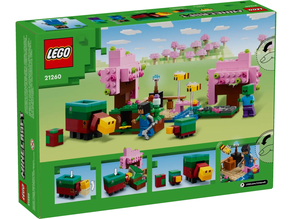 Конструктор LEGO Minecraft 21260 Сад цветущей вишни