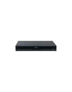 DAHUA DHI-NVR5216-8P-EI 16-канальный IP-видеорегистратор c PoE, 4K, H.265+, видеоаналитика, входящий поток до 384Мбит/с, 2 SATA III до 16Тбайт