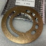 A10VO140 VALVE PLATE R (all bronze) - Распределитель правый (полностью из бронзы) R 141,5×72×7 мм для насоса A10VSO140 31 серии