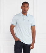 Поло Paddy 1 BOSS GREEN - голубой(50494332)