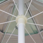 Зонт пляжный D=240см, h-220см «Эдем» с защитой от нагрева, ДоброСад