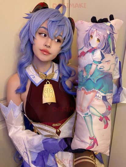 Мини дакимакура Синнамон из Кошачий рай Некопара арт. M0200, 60х20 см