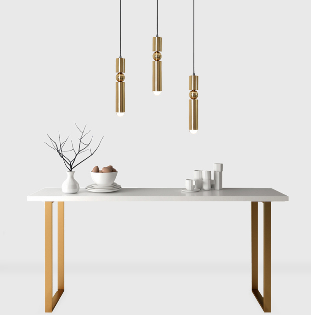 Подвесной дизайнерский светильник  Fulcrum by Lee Broom (золотой)