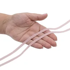 Резинка отделочная пыльно-розовая 6 мм (цв. 019), K-195/6