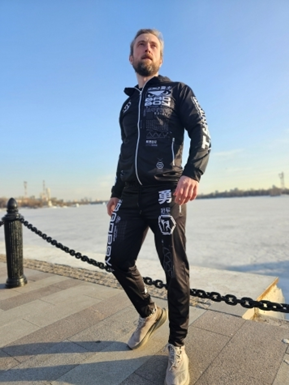 Костюм спортивный Bad Boy Street Korea  черный